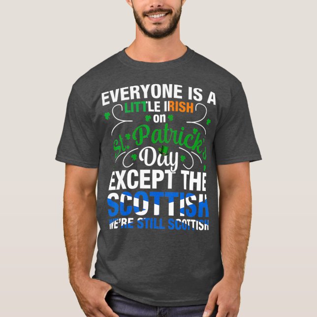 Camiseta Ainda eram escoceses no Dia de São Patrício (2) (Frente)