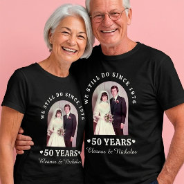 Camiseta "Ainda Fazemos Desde" Foto de Aniversário de 50 An