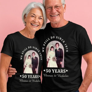 Camiseta "Ainda Fazemos Desde" Foto de Aniversário de 50 An