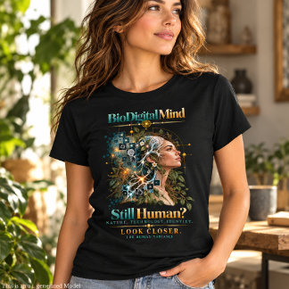 Camiseta Ainda Humano? A Variável Humana - Natureza Neural