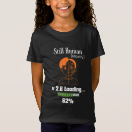 Camiseta Ainda Humano (Principalmente) - Ciborgue Futurista