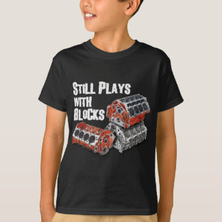 Camiseta Ainda jogos com blocos