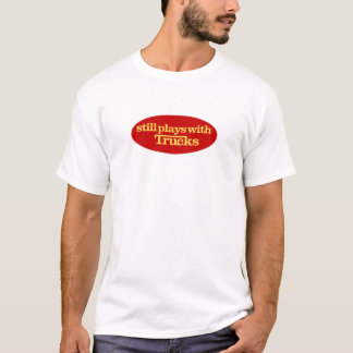 Camiseta Ainda jogos com caminhões