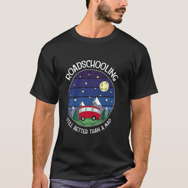 Camiseta Ainda Melhor Do Que Um Mapa De Estudantes Sem Esco (Frente)