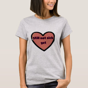 Camiseta Ainda não enjoei do coração
