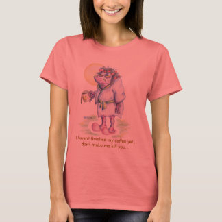 Camiseta Ainda não terminei o meu café...