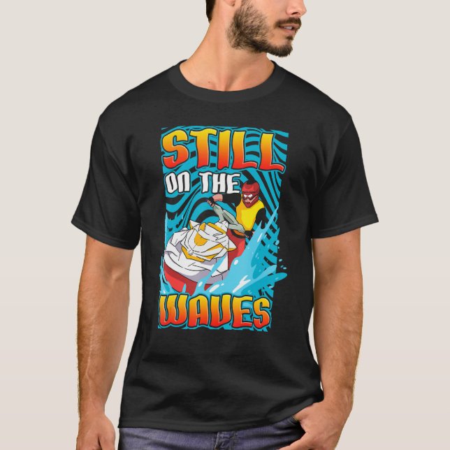 Camiseta Ainda No Waves Water Sports Personal Watercraf (Frente)