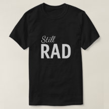 Ainda o t-shirt gráfico dos homens do Rad