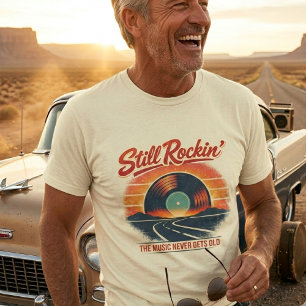 Camiseta Ainda Rock'n' Roll Vintage Rock – 50s Americana