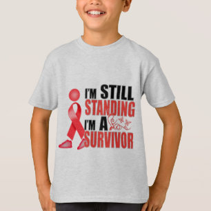 Camiseta Ainda sobrevivente da doença cardíaca