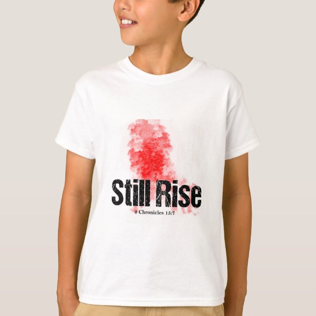 Camiseta AINDA suba, não importa o que a vida faça com você (Frente)