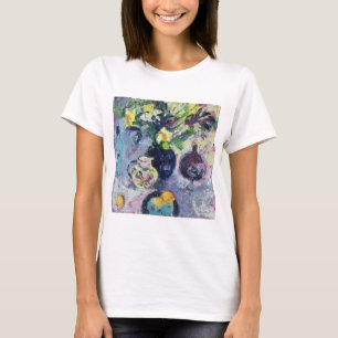 Camiseta Ainda vida com garrafa 2002 de turquesa