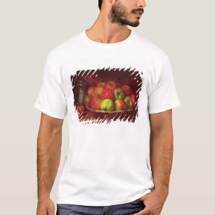 Camiseta Ainda vida com maçãs e uma romã