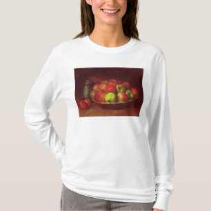 Camiseta Ainda vida com maçãs e uma romã