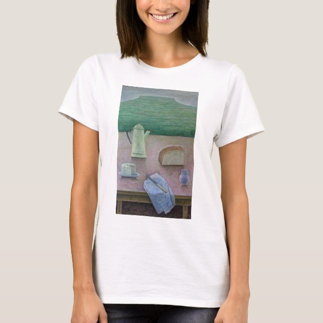 Camiseta Ainda vida com queijo 2013 de Wensleydale (Frente)