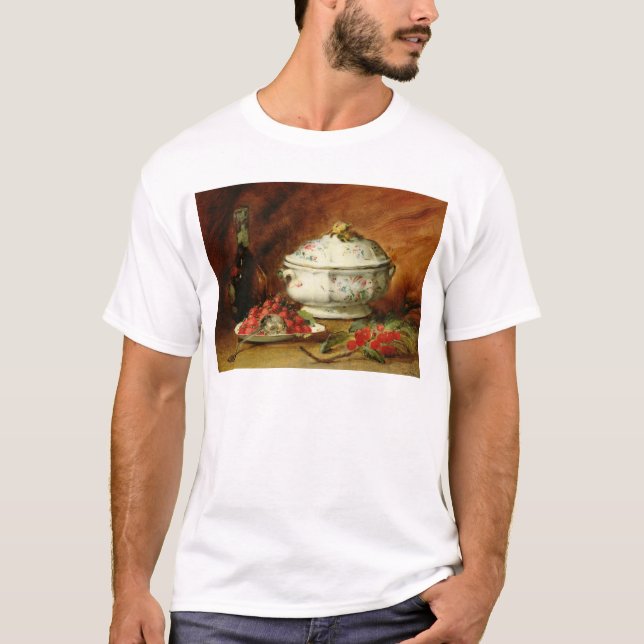 Camiseta Ainda vida com um Tureen de sopa (Frente)