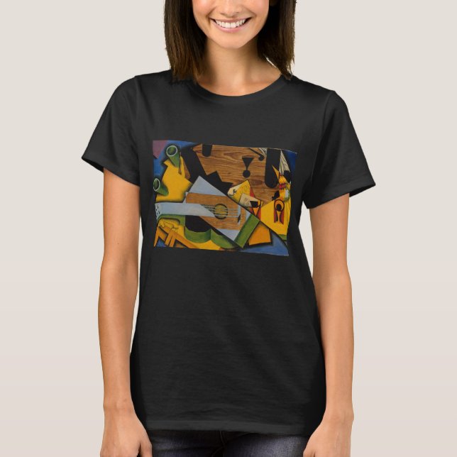 Camiseta Ainda vida com uma guitarra (Frente)