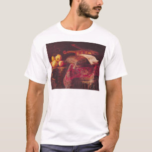 Camiseta Ainda vida da fruta e de instrumentos musicais