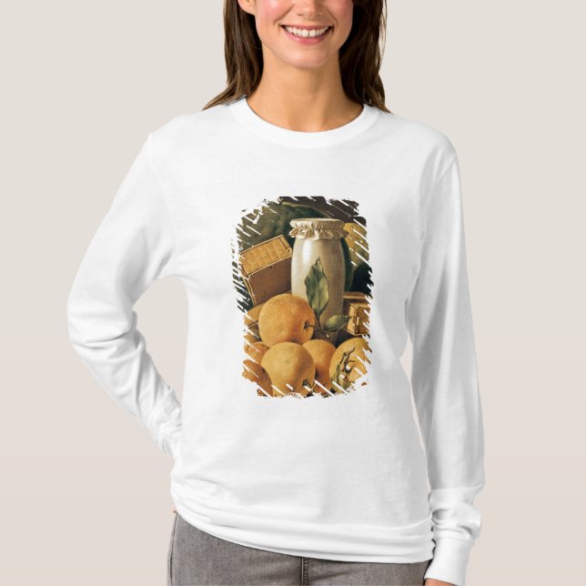 Camiseta Ainda vida das laranjas, melancia (Frente)