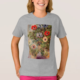 Camiseta Ainda-Vida de Claude Monet com os presentes do