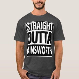 Camiseta Ainsworth Name Hetero Outta Ainsworth