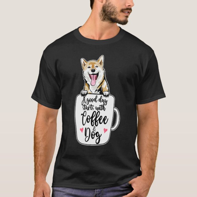 Camiseta Ainu Dog Hokkaido Dog Coffee Mug Dog   (Frente)