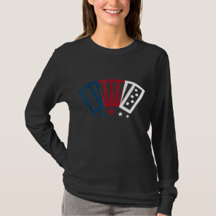 Camiseta Air Accordion American Flag Music Idea