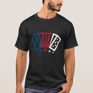 Camiseta Air Accordion American Flag Music Idea