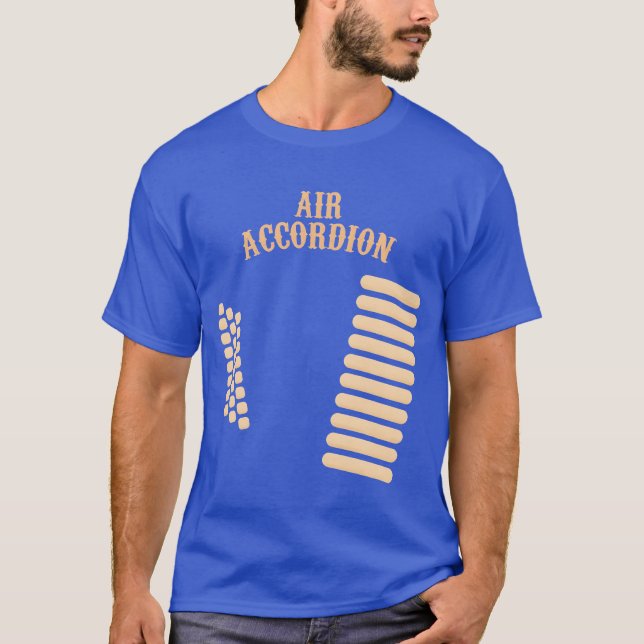 Camiseta AIR Accordion Musical Instrument Band family (Frente)