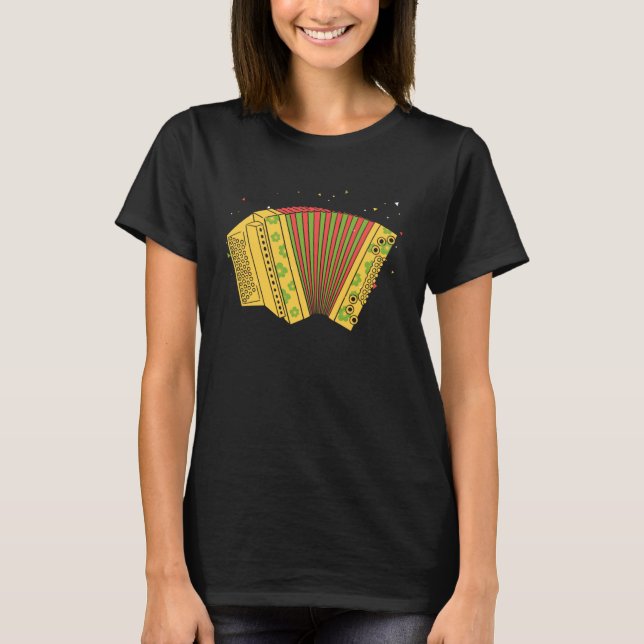 Camiseta Air Accordion Musicians Orchestra Classic Music Ac (Frente)