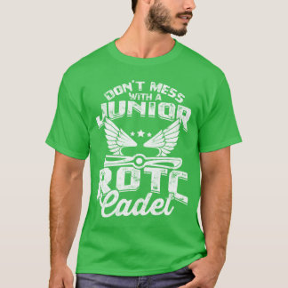 Camiseta Air Force Jrotc Army Military Cadet Junior Rotc re