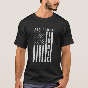 Camiseta Air Force Junior ROTC USAF JROTC USA Flag Cool Gif