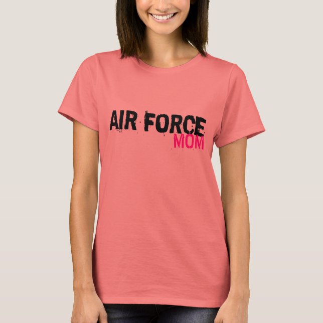 Camiseta Air Force Mãe T-Shirts (Frente)