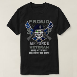 Camiseta Air Force Security Police Veteran T-Shirt