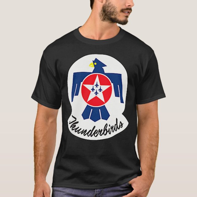 Camiseta Air Force Thunderbird USAF Air Show 57th Wing T-S (Frente)