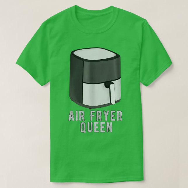 Camiseta Air Fryer Queen (Frente do Design)