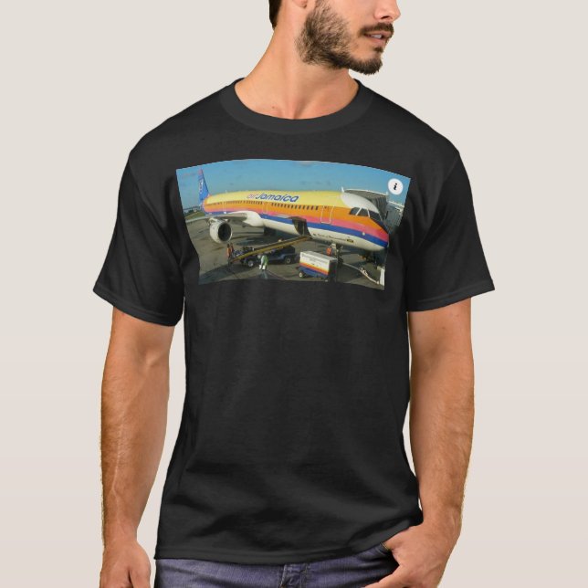 Camiseta AIR JAMAICA RETRO Basic Dark T Shirt (Frente)