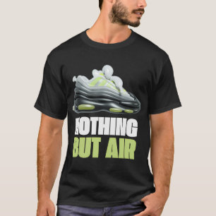 Camiseta Air Max 95 Bolha Grande Neon Amarelo Preto Cinza R