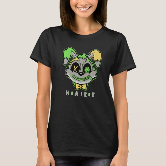 Camiseta Air Rabit Green Bean 5s Combinação (Frente)