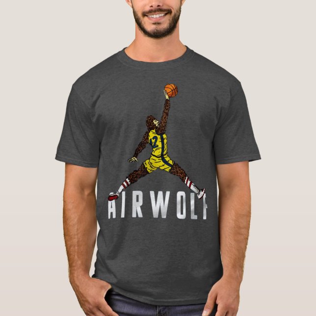 Camiseta Air Wolf Funny (Frente)