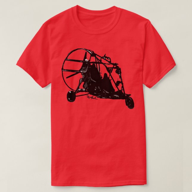Camiseta Air World 912 Powered Parachute  (Frente do Design)