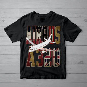 Camiseta Airbus a320 Avião de Linha. Bandeiras Europeias An