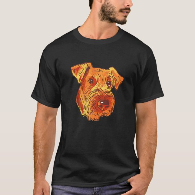 Camiseta Airedale Terrier (Frente)