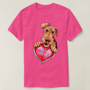 Camiseta Airedale Terrier Be Mine