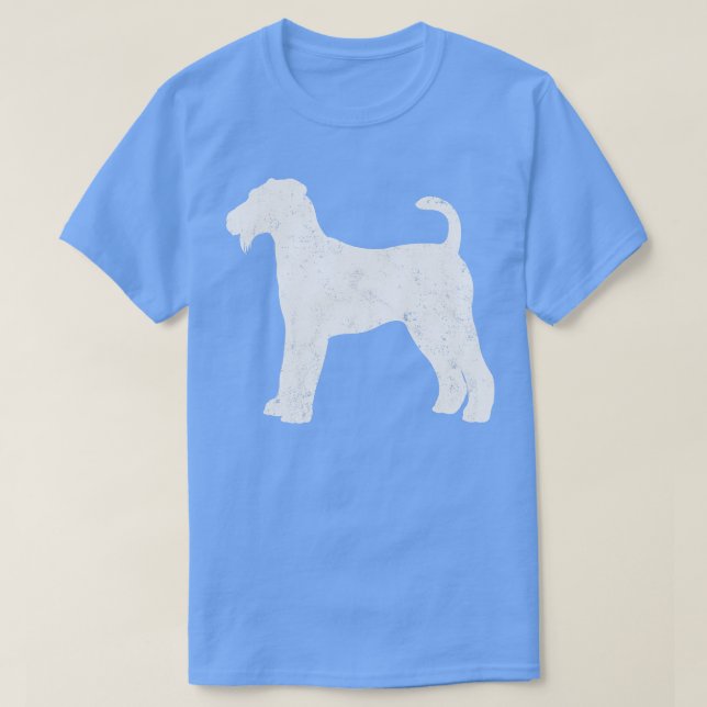 Camiseta Airedale Terrier Dog Vintage (Frente do Design)