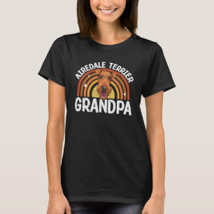 Camiseta Airedale Terrier Grandpa Dog Owner Airedale Terrie