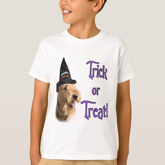 Camiseta Airedale Terrier Trick (Frente)