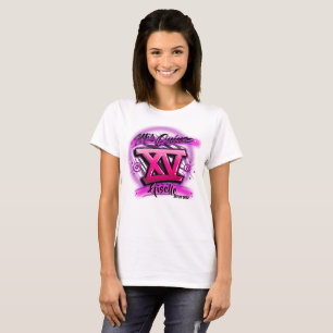 Camiseta Airpush personalizado mis Quince T-Shirt