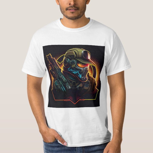 Camiseta Airsoft (Frente)