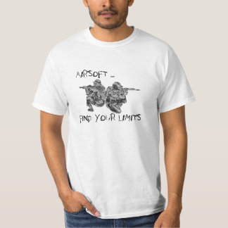 Camiseta airsoft encontras your limits